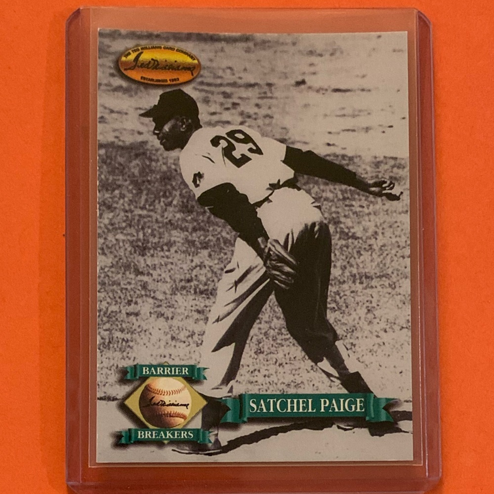 Satchel Paige #131 1993 Ted Williams Company Baseball Trading Card